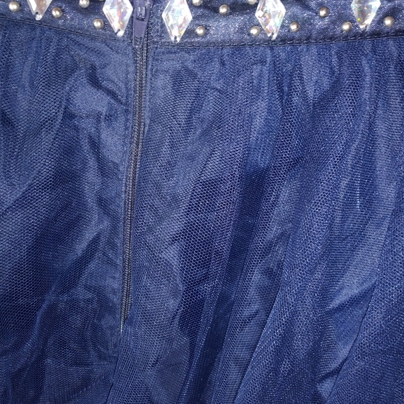 My Michelle S Royal Blue Formal Skirt 2-Piece SET - Picture 5 of 9